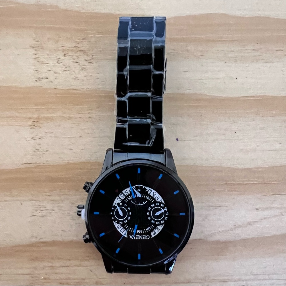 GENEVA Watch for Men's Business and Casual Style Quartz One Size - Picture 7 of 8